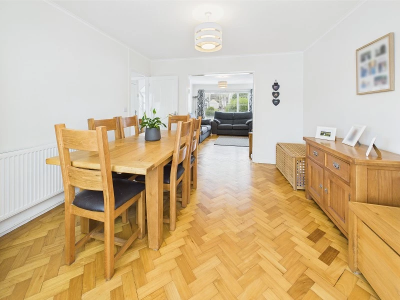Family room/dining room