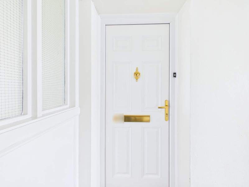 Entrance to property