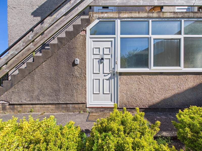 Entrance to property