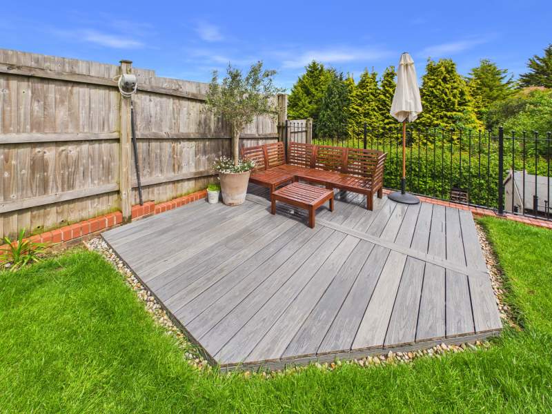 Decked Sitting Area