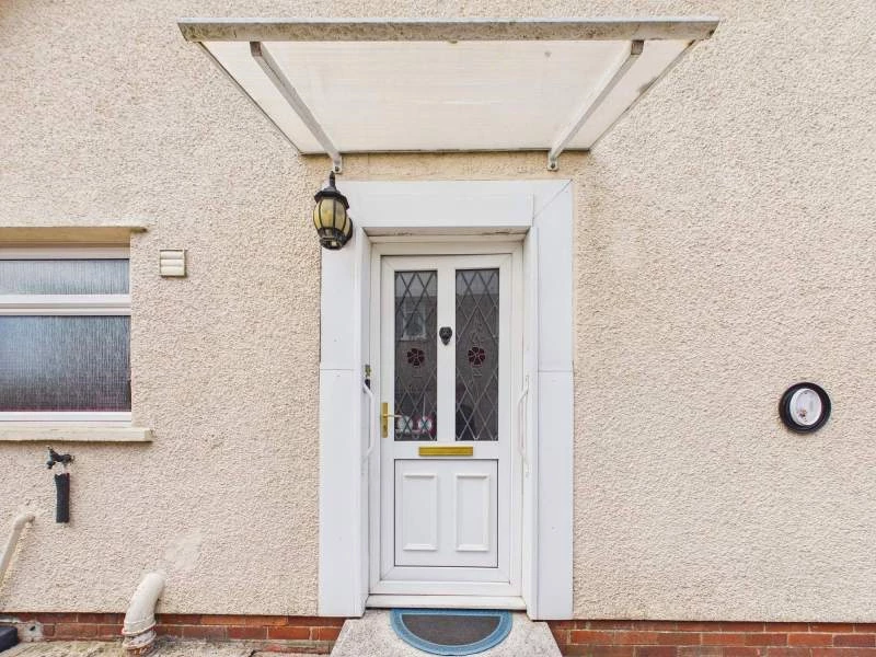 Entrance to property