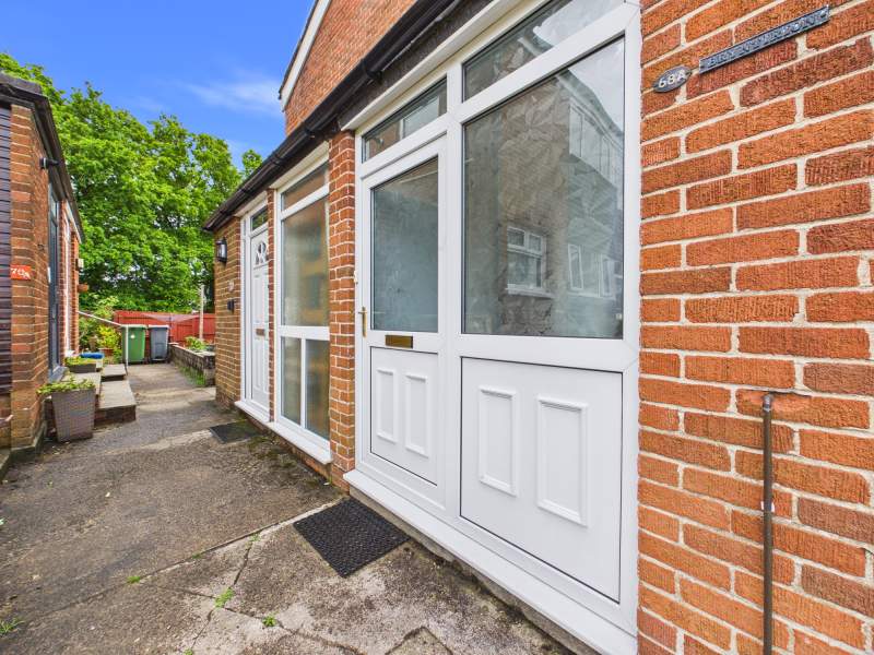 Entrance to property