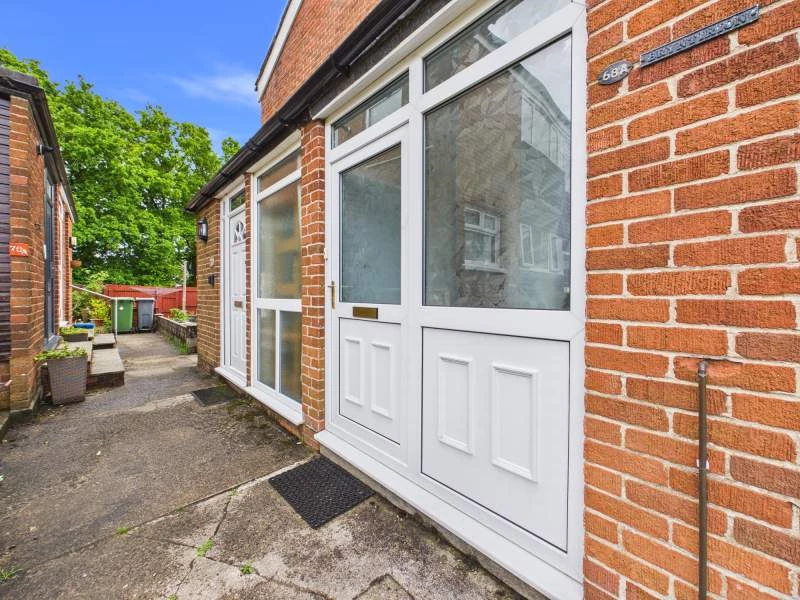 Entrance to property