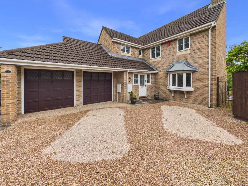 Driveway and garage