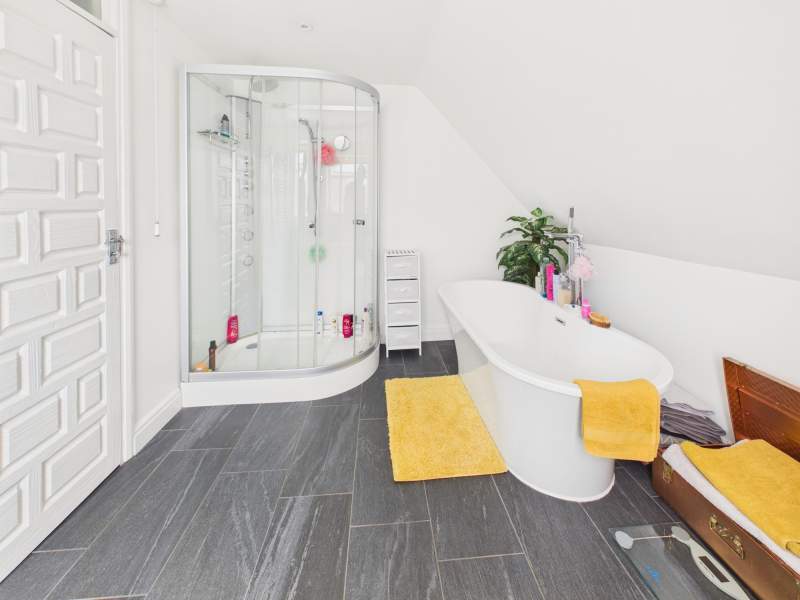 Family bath/shower room