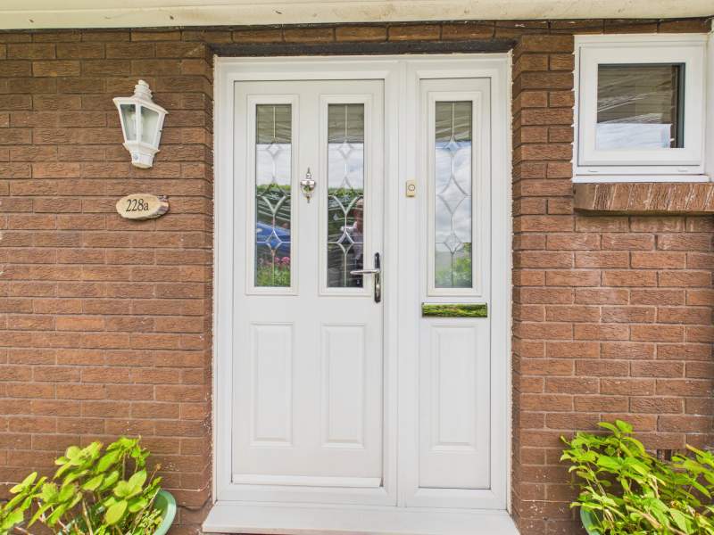 Entrance to property