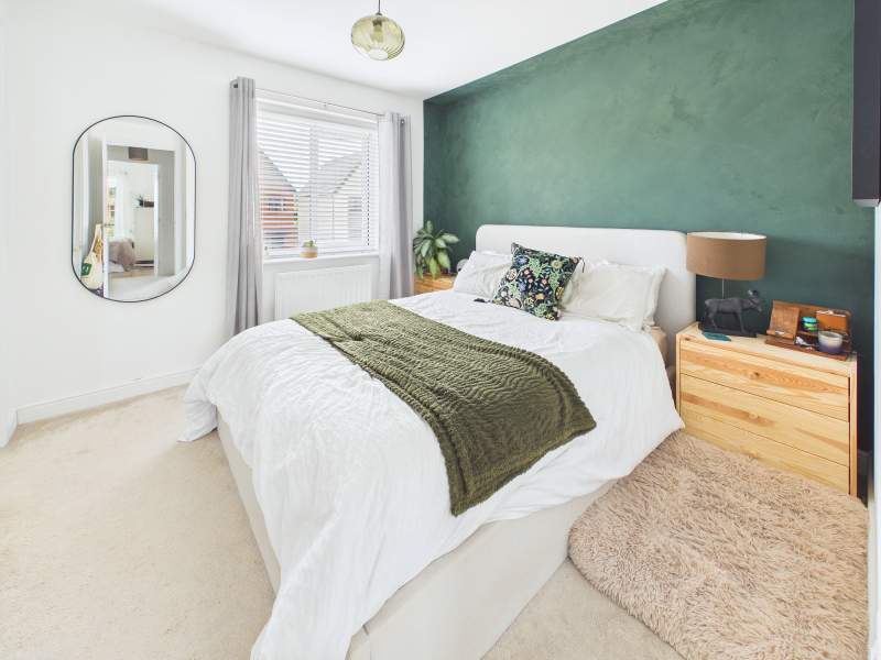 Bedroom 1 with en-suite shower/wc