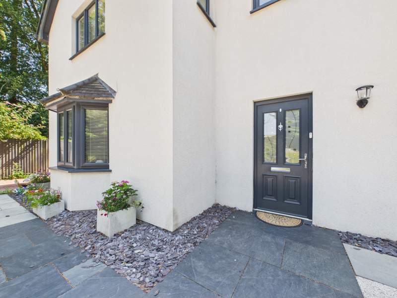 Entrance to property