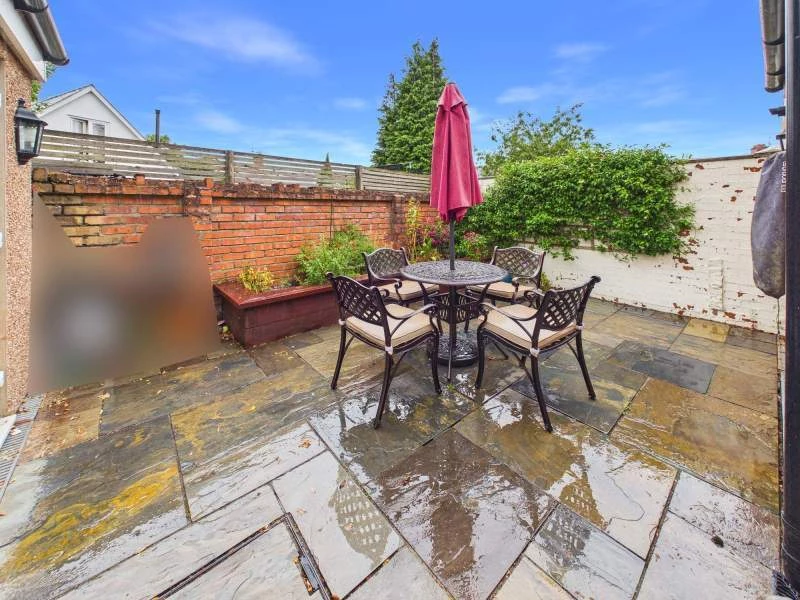 Paved Patio Area