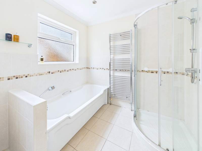 Family bath/shower room