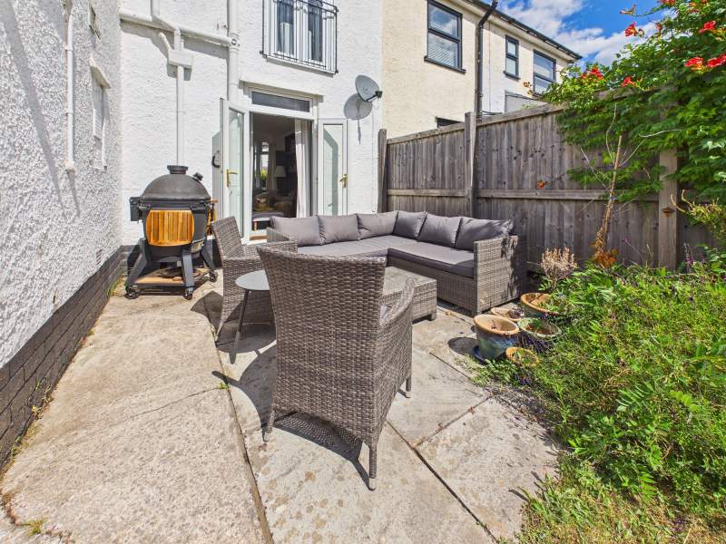 Paved Patio Area