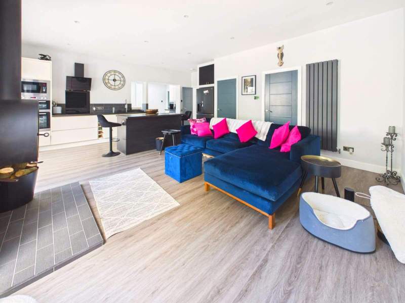 Family room/dining room