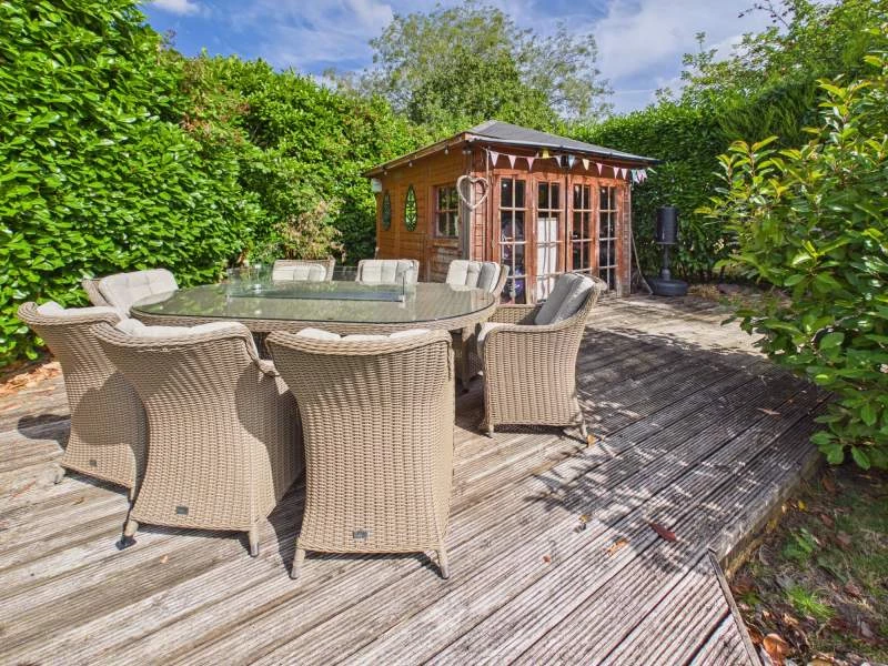 Decked Sitting Area