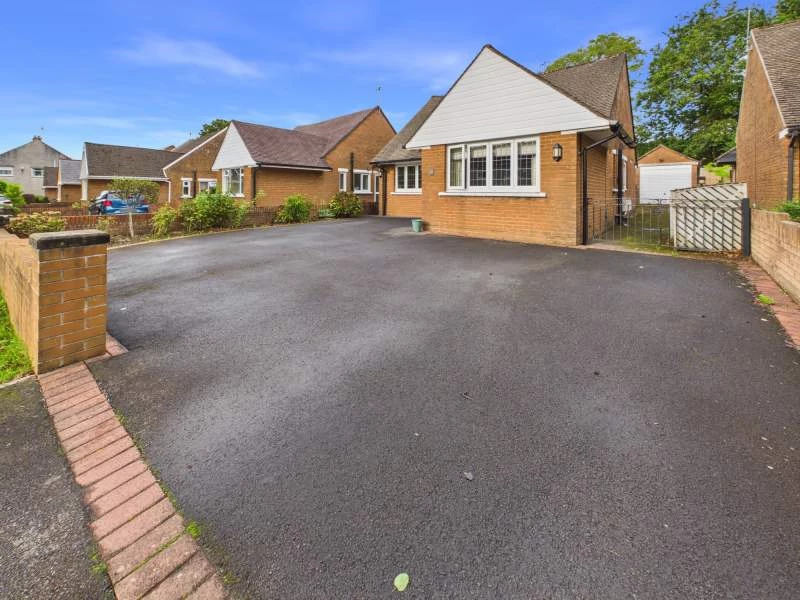 Driveway and entrance