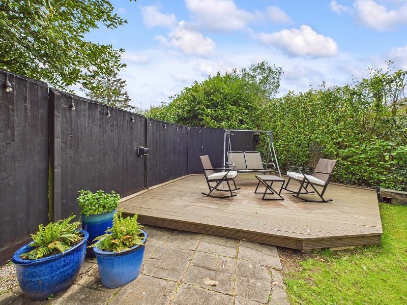Decked Sitting Area