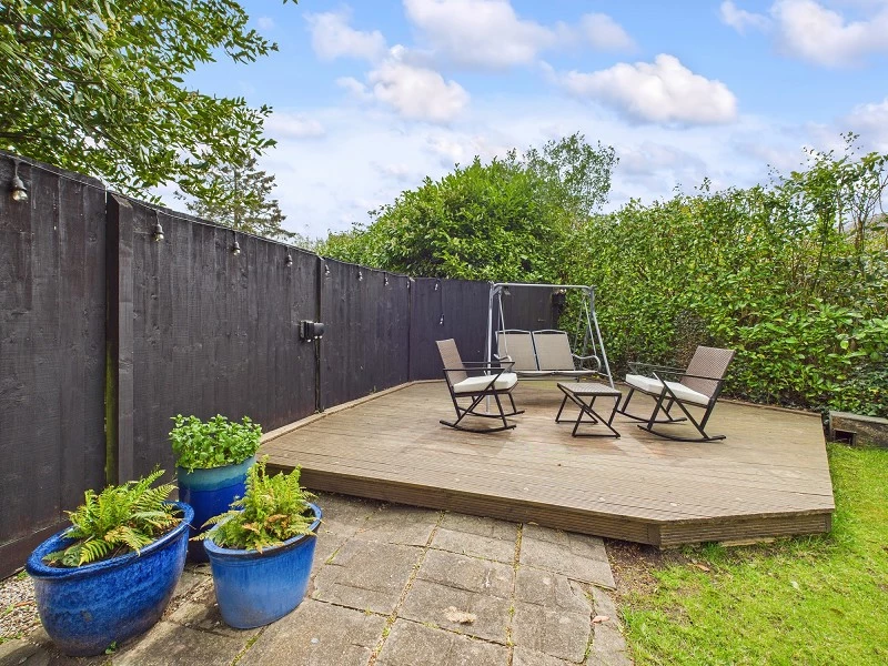 Decked Sitting Area