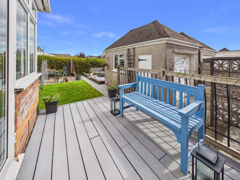Decked Sitting Area