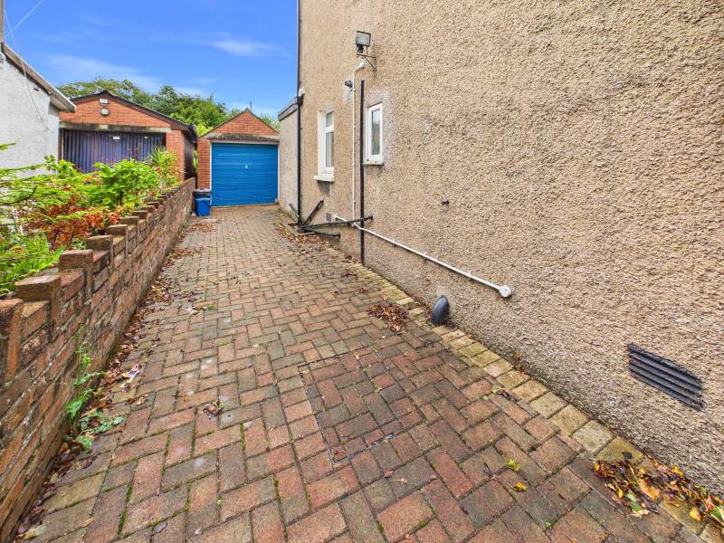 Driveway and Garage
