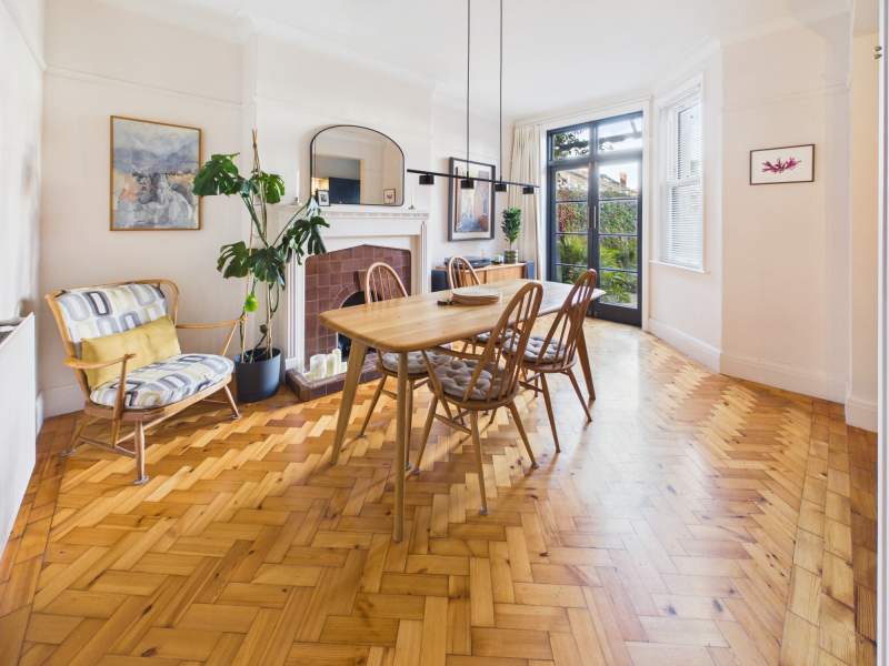 Family room/dining room