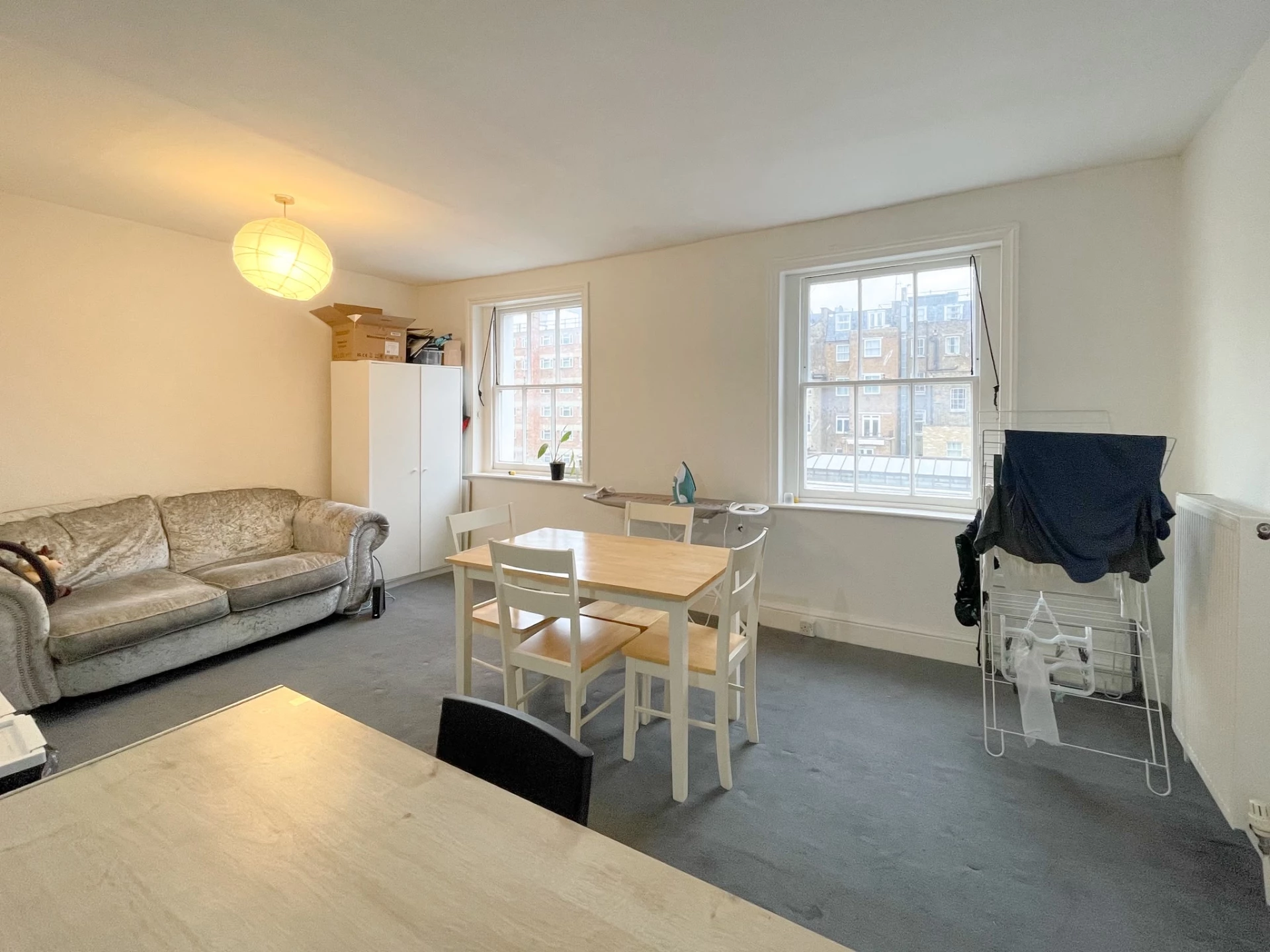 Kitchen + Living Room