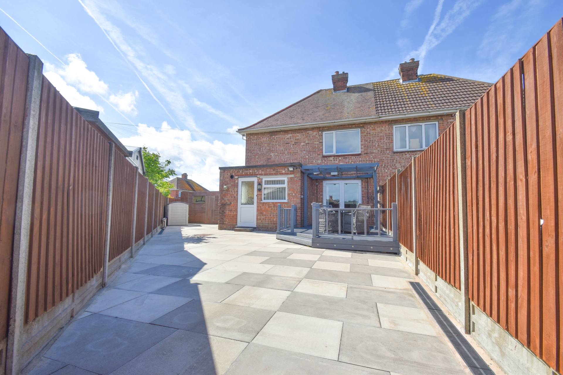 rear garden