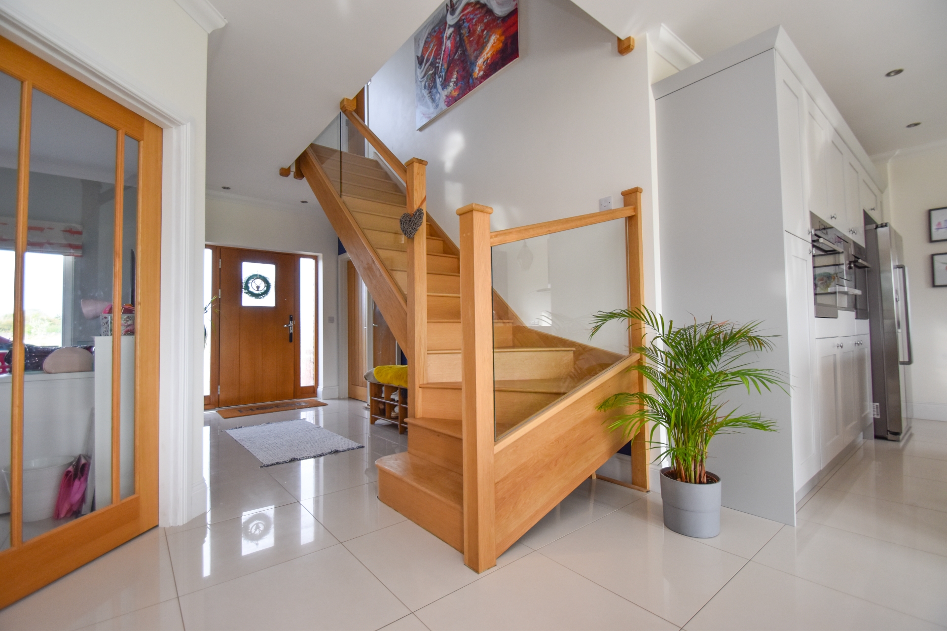 hallway/stairs