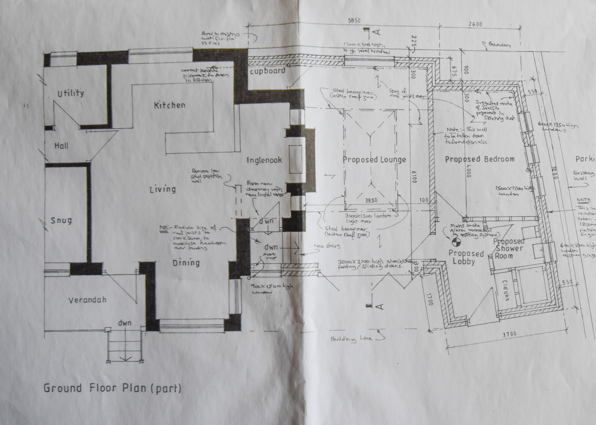 plans for annexe