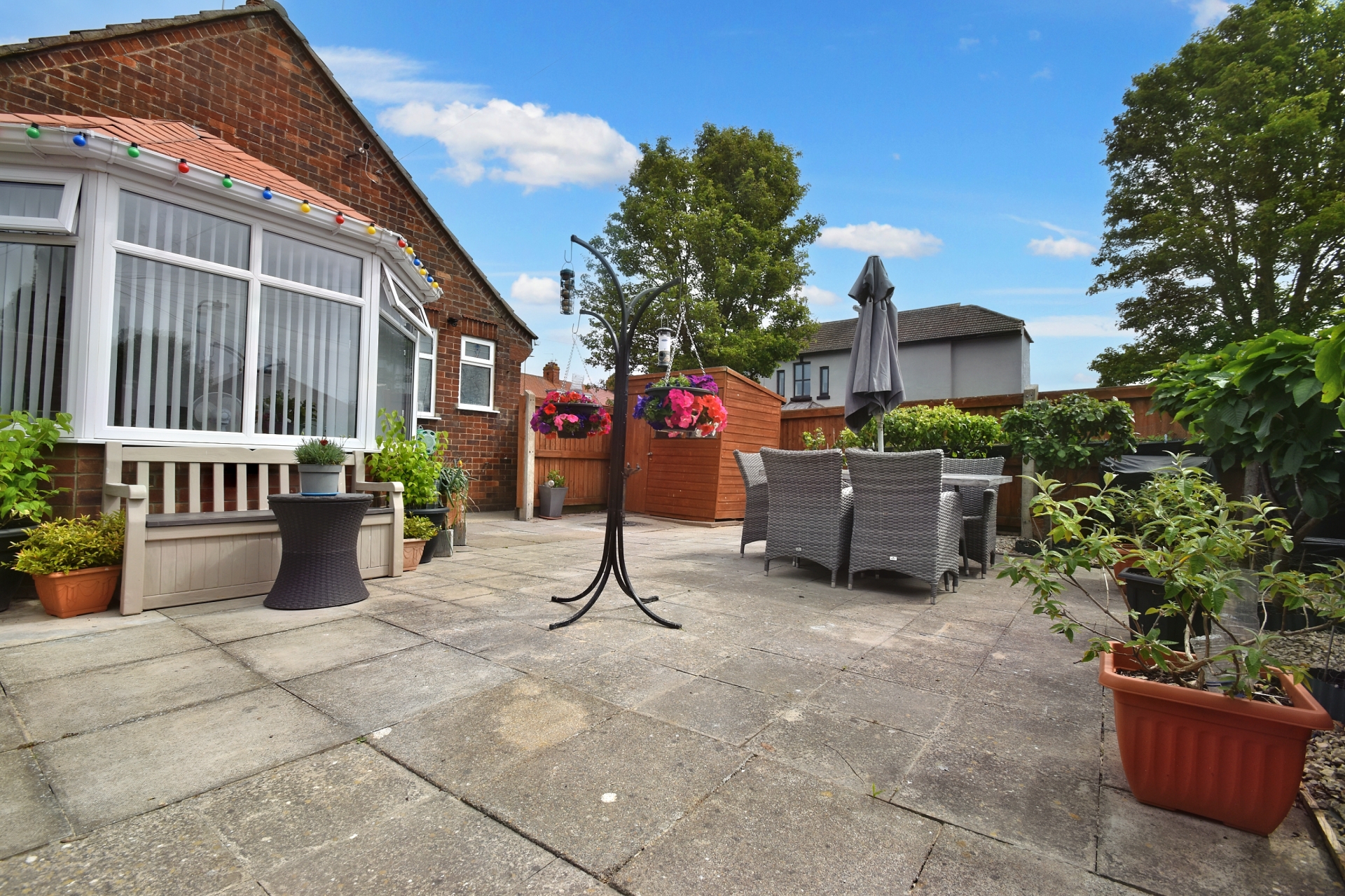 rear garden