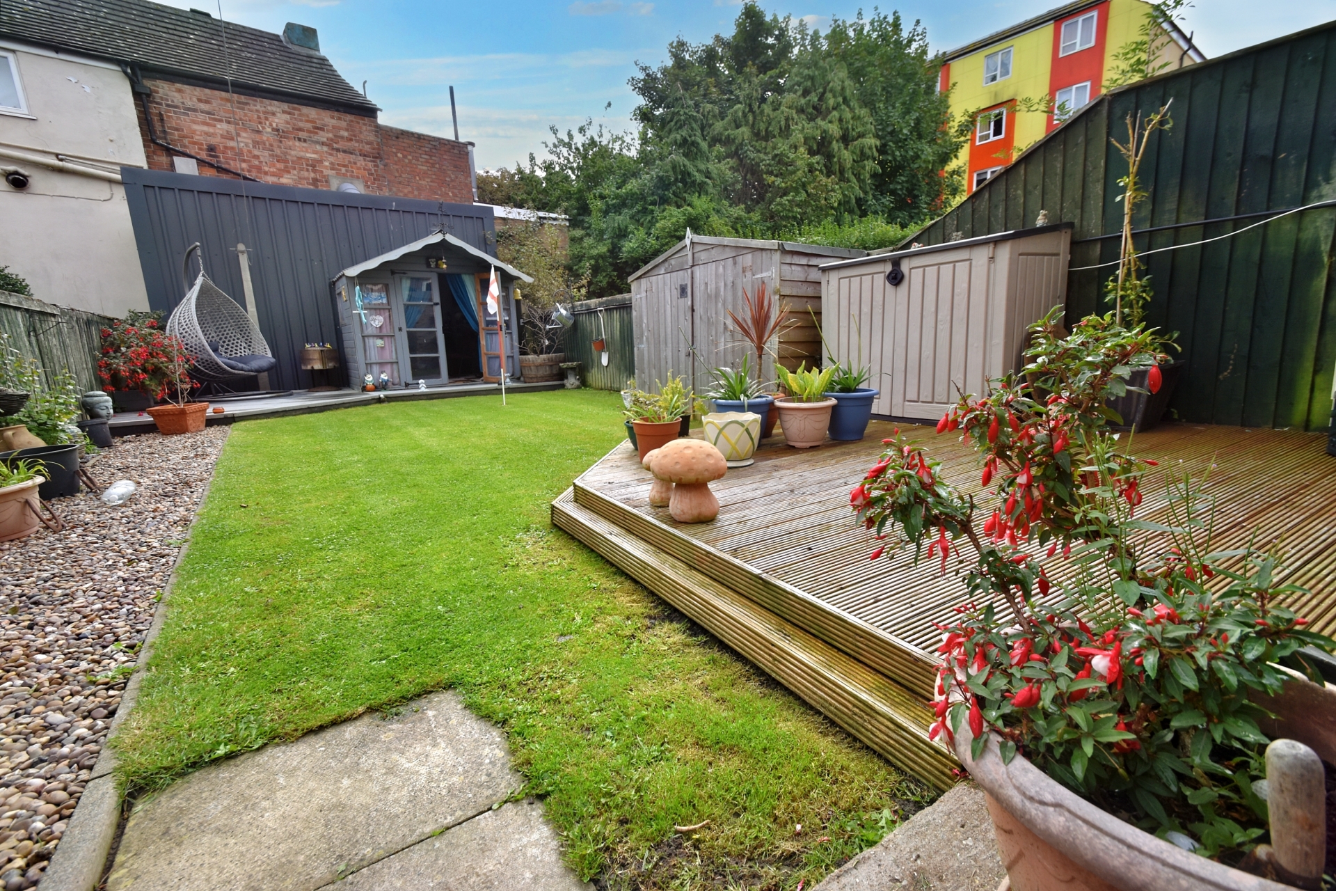 rear garden