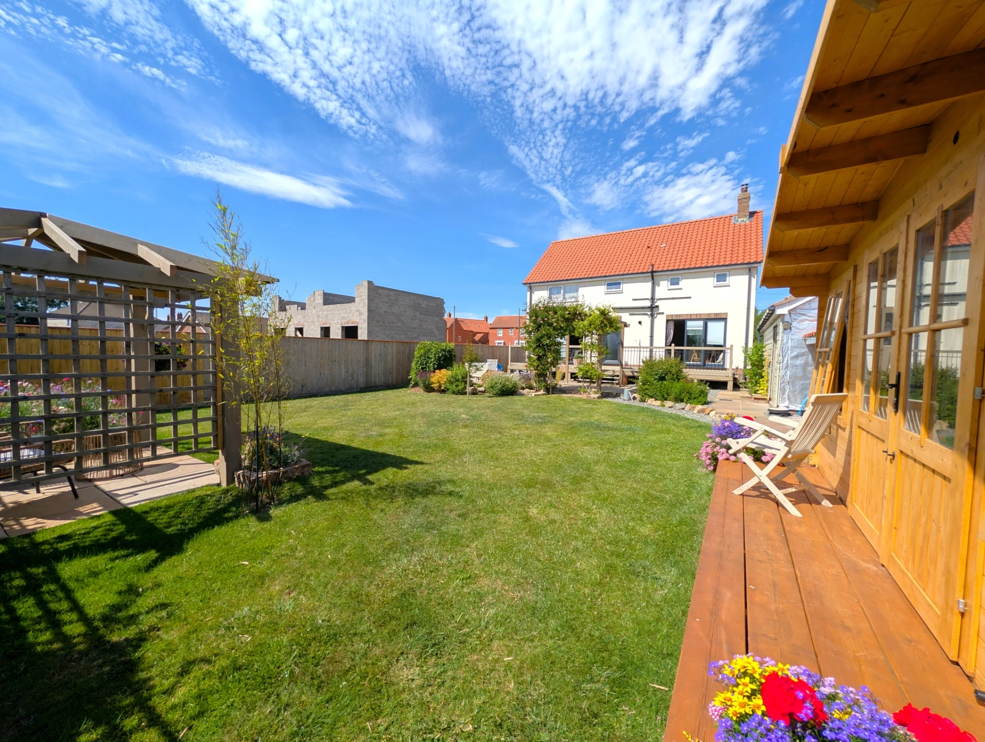 rear garden