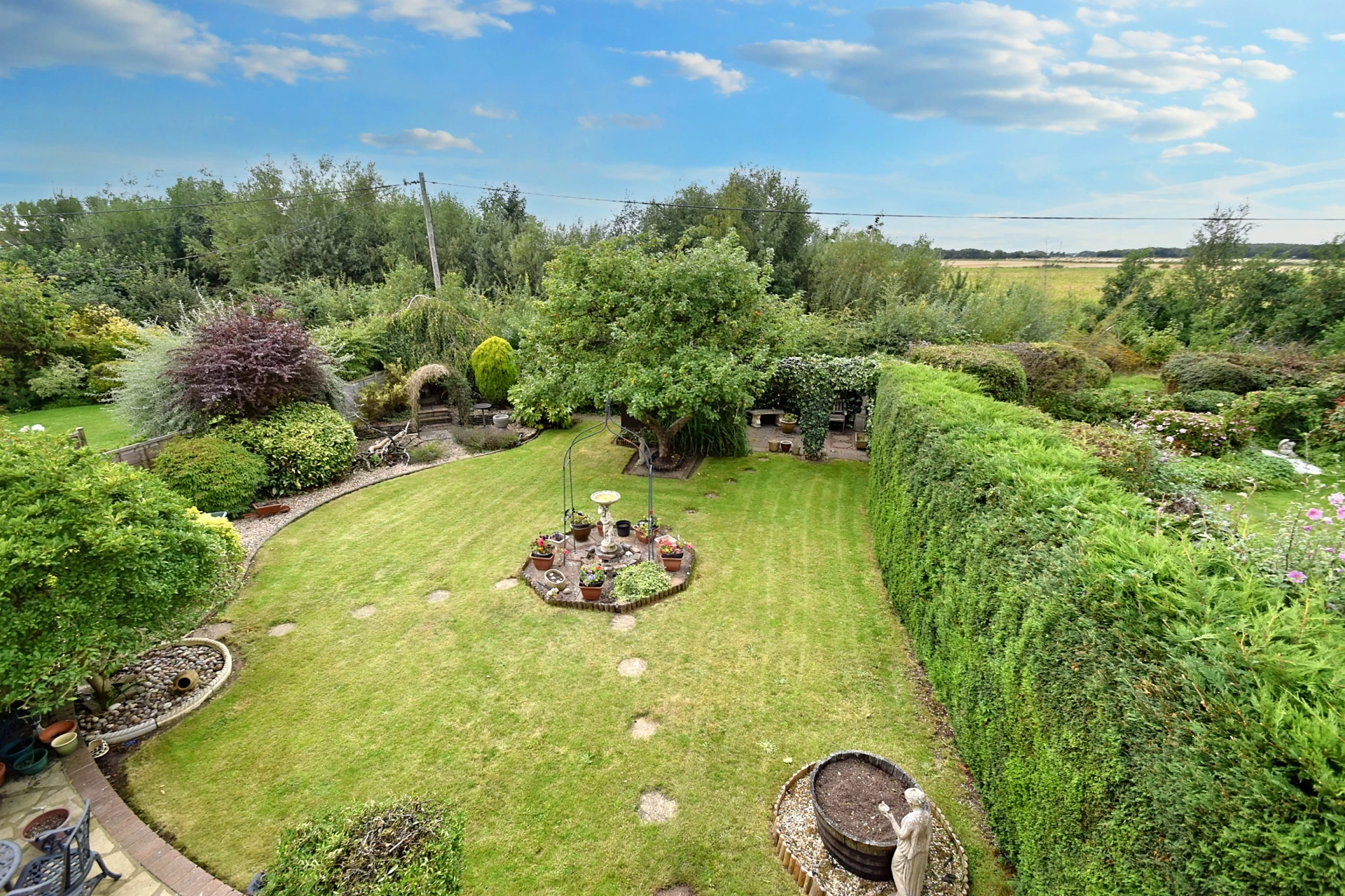 view from bedroom three