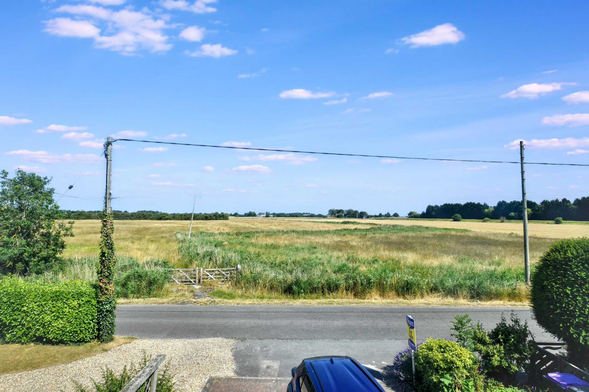View from bedroom one