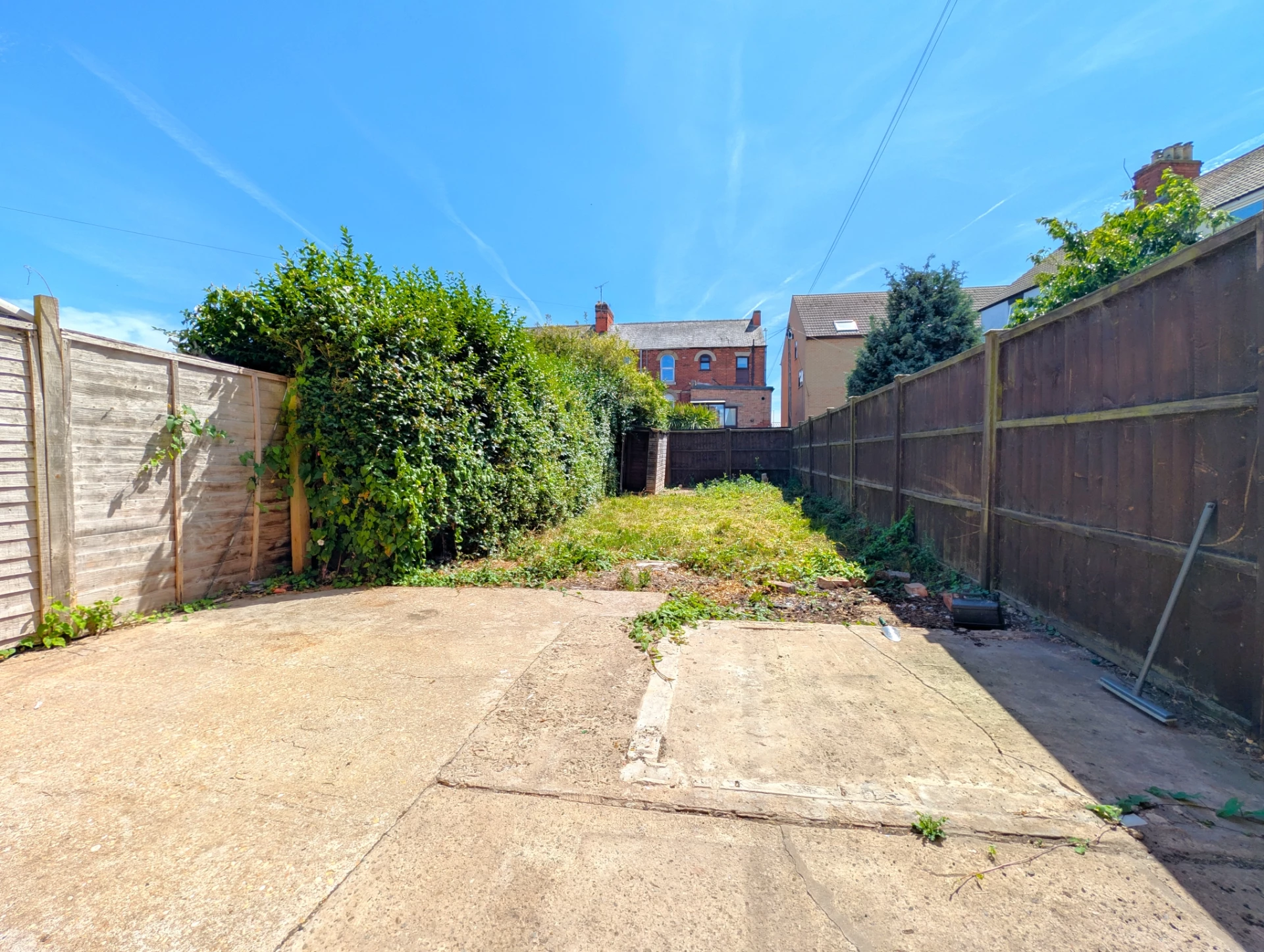 rear garden
