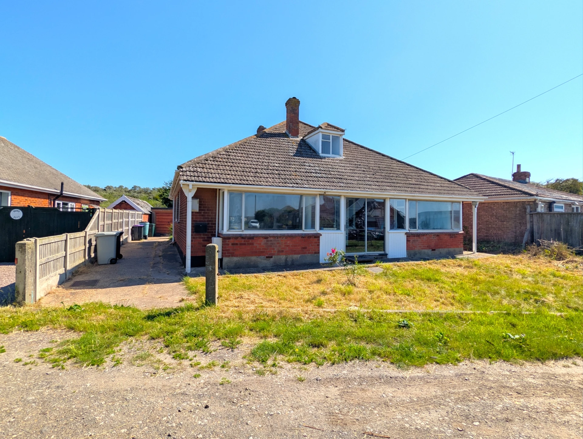 Front/driveway