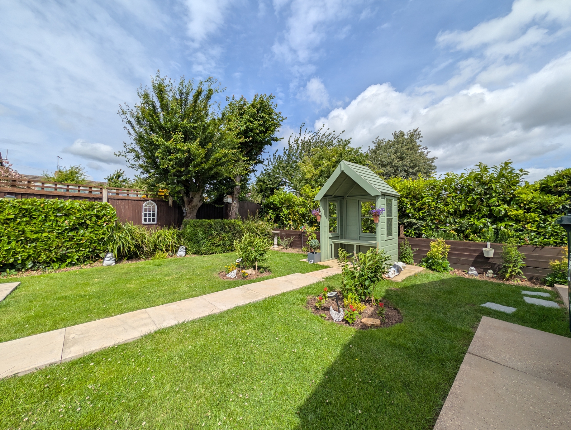 rear garden