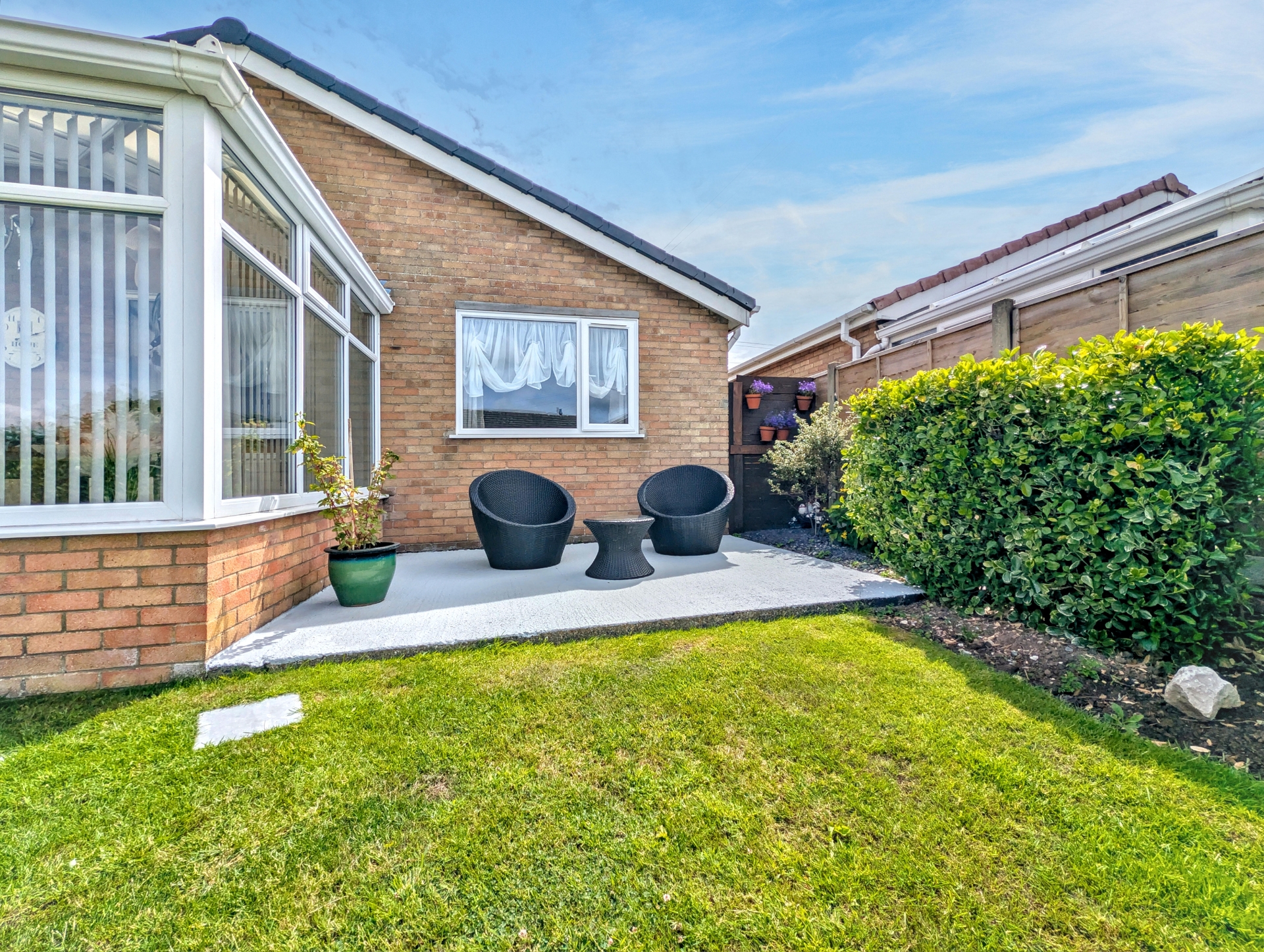rear garden