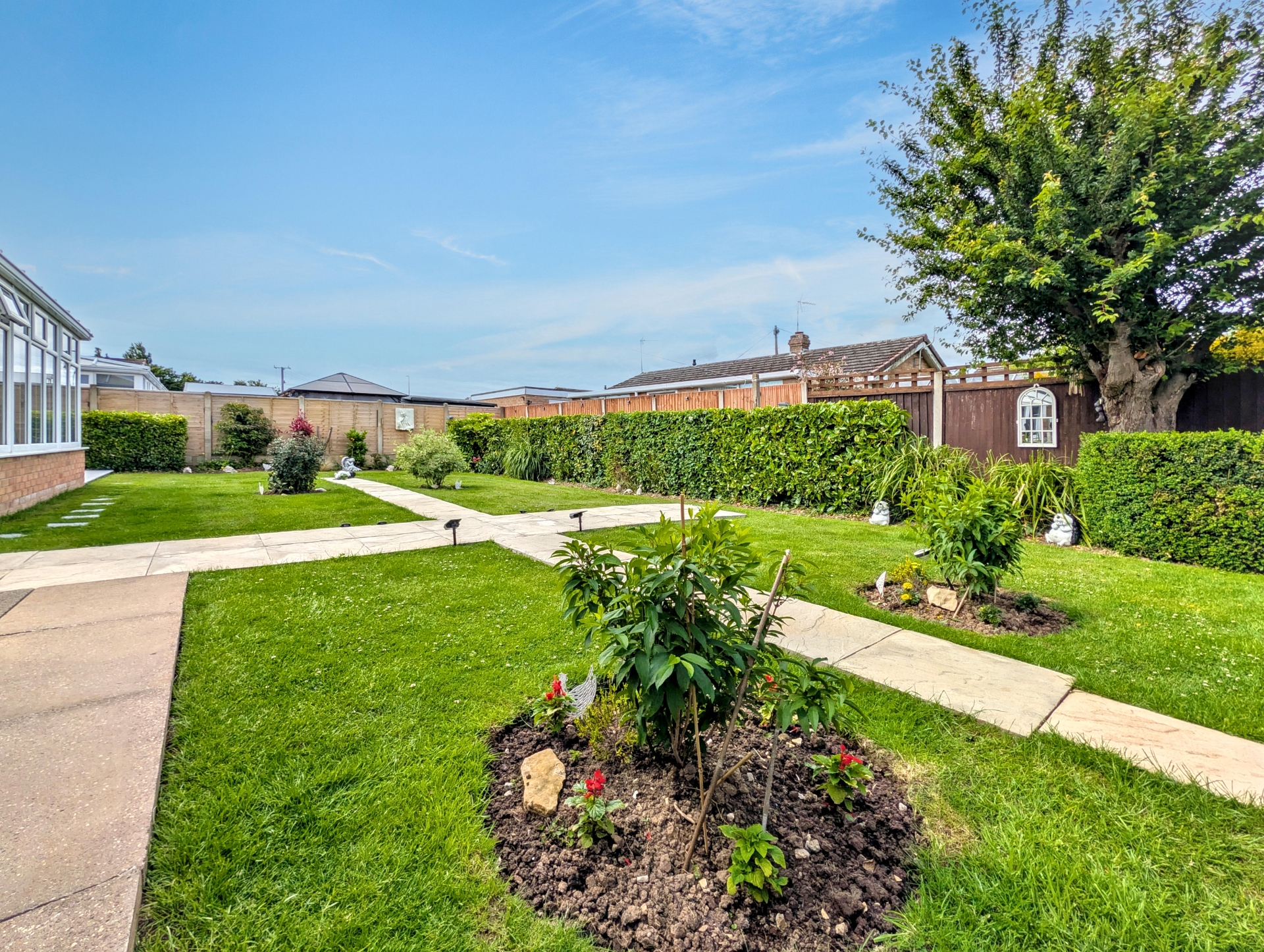 rear garden