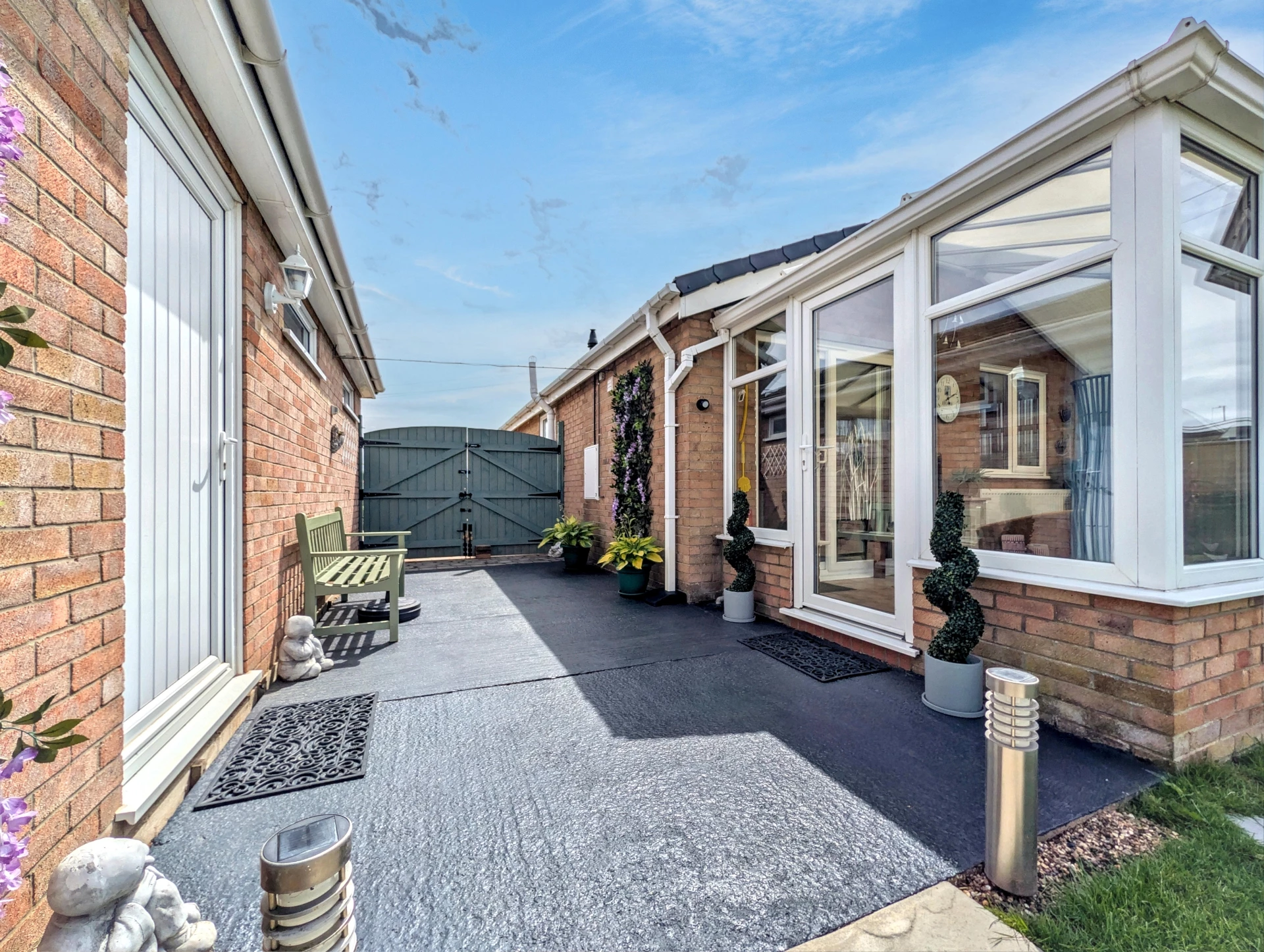 rear garden