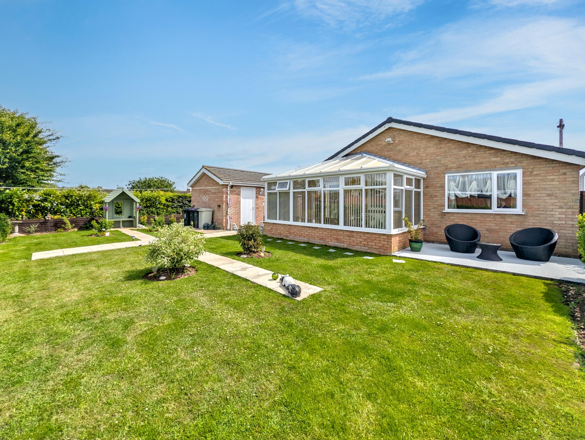 rear garden