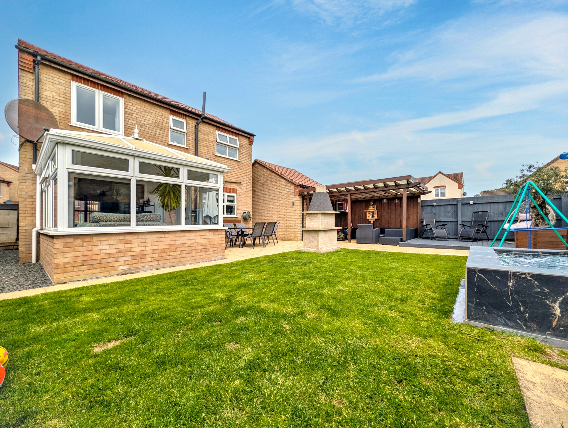 rear garden