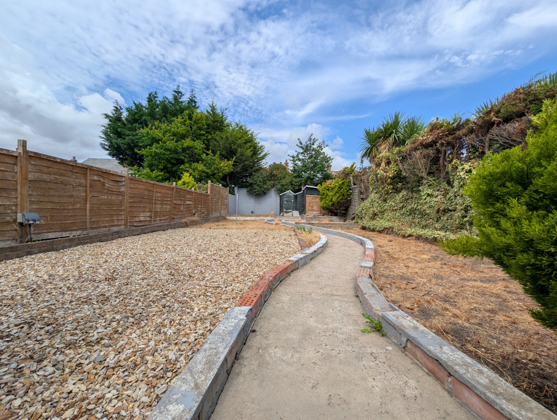 rear garden