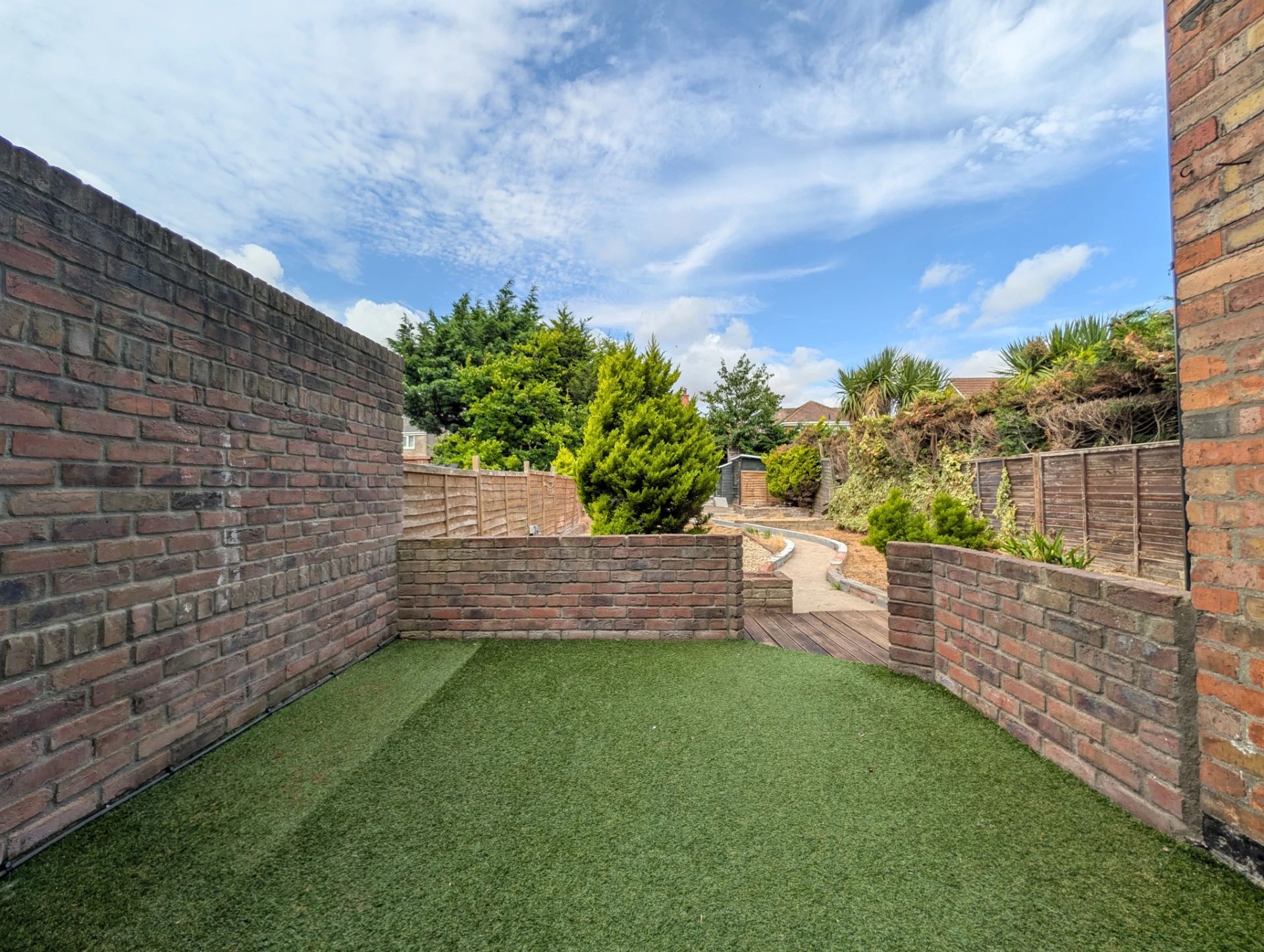 rear garden