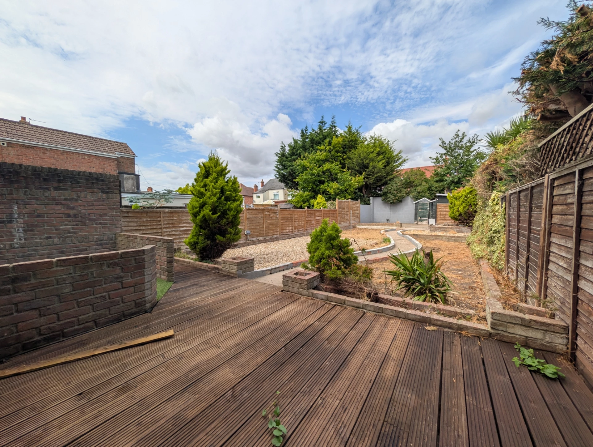 rear garden