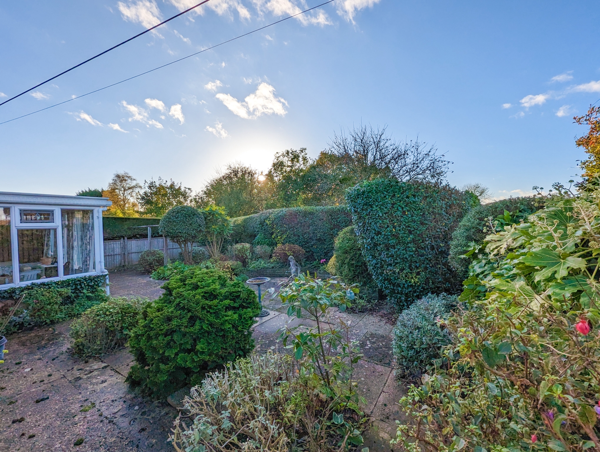 rear garden