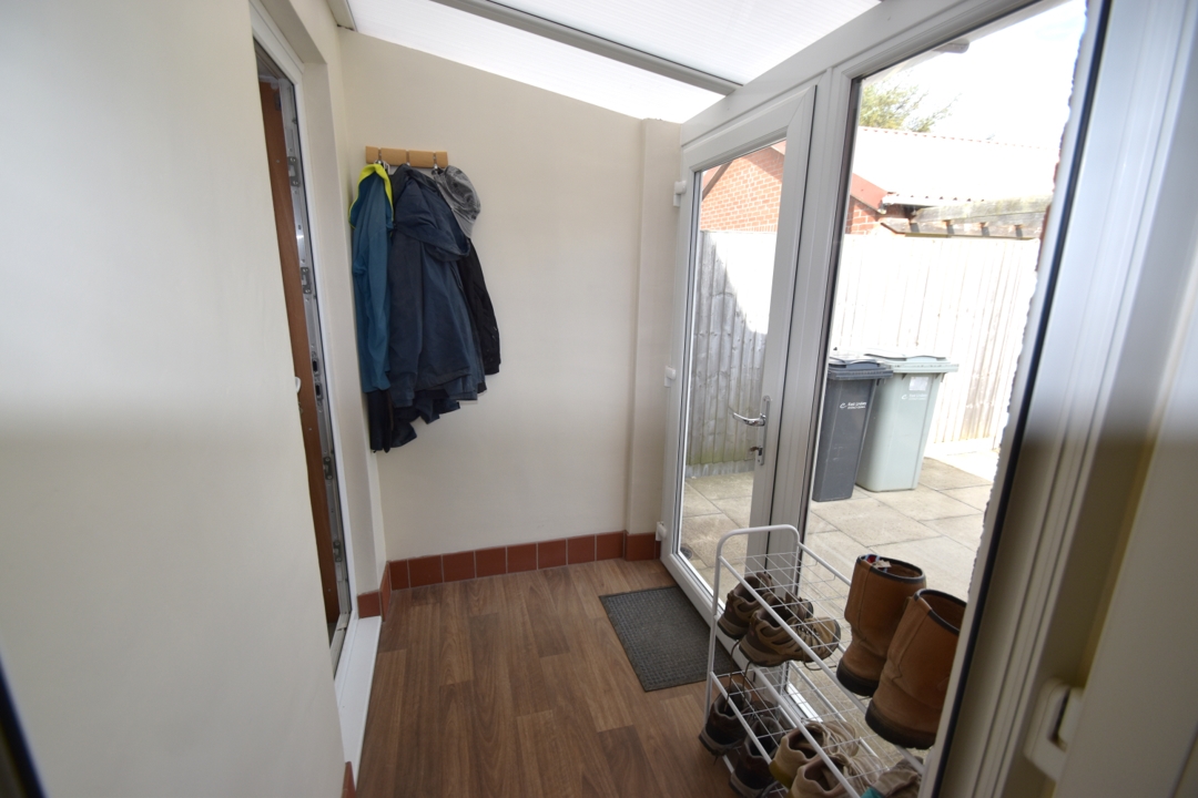Rear Entrance Porch