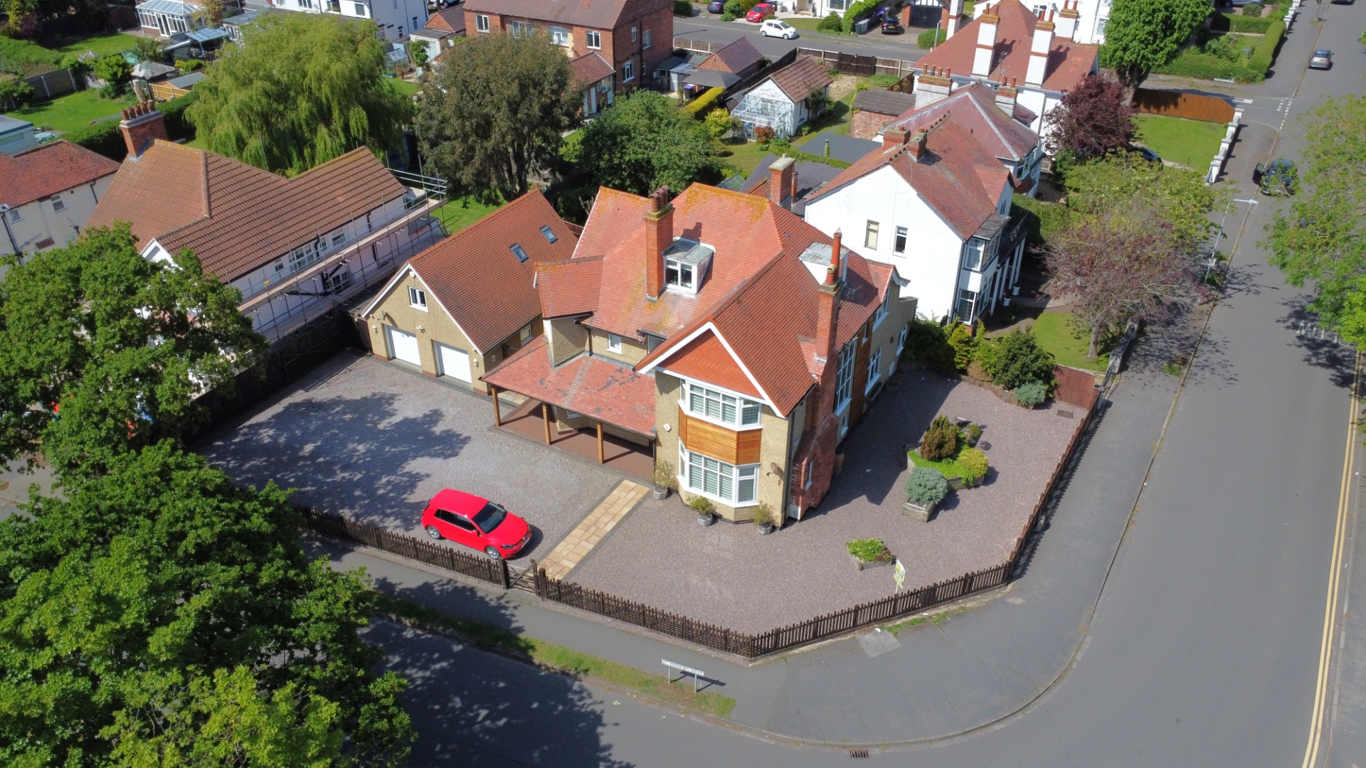 aerial view