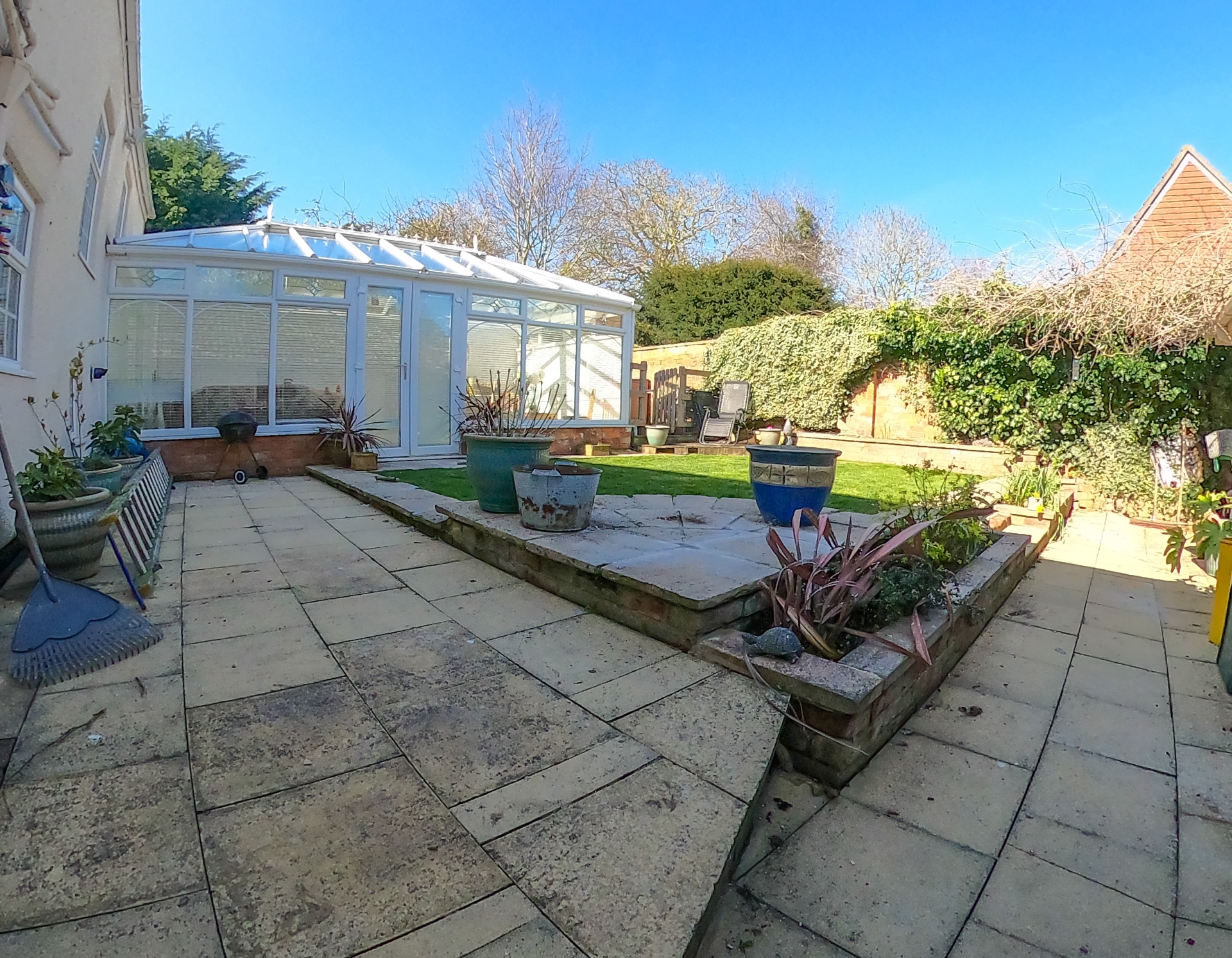 rear garden