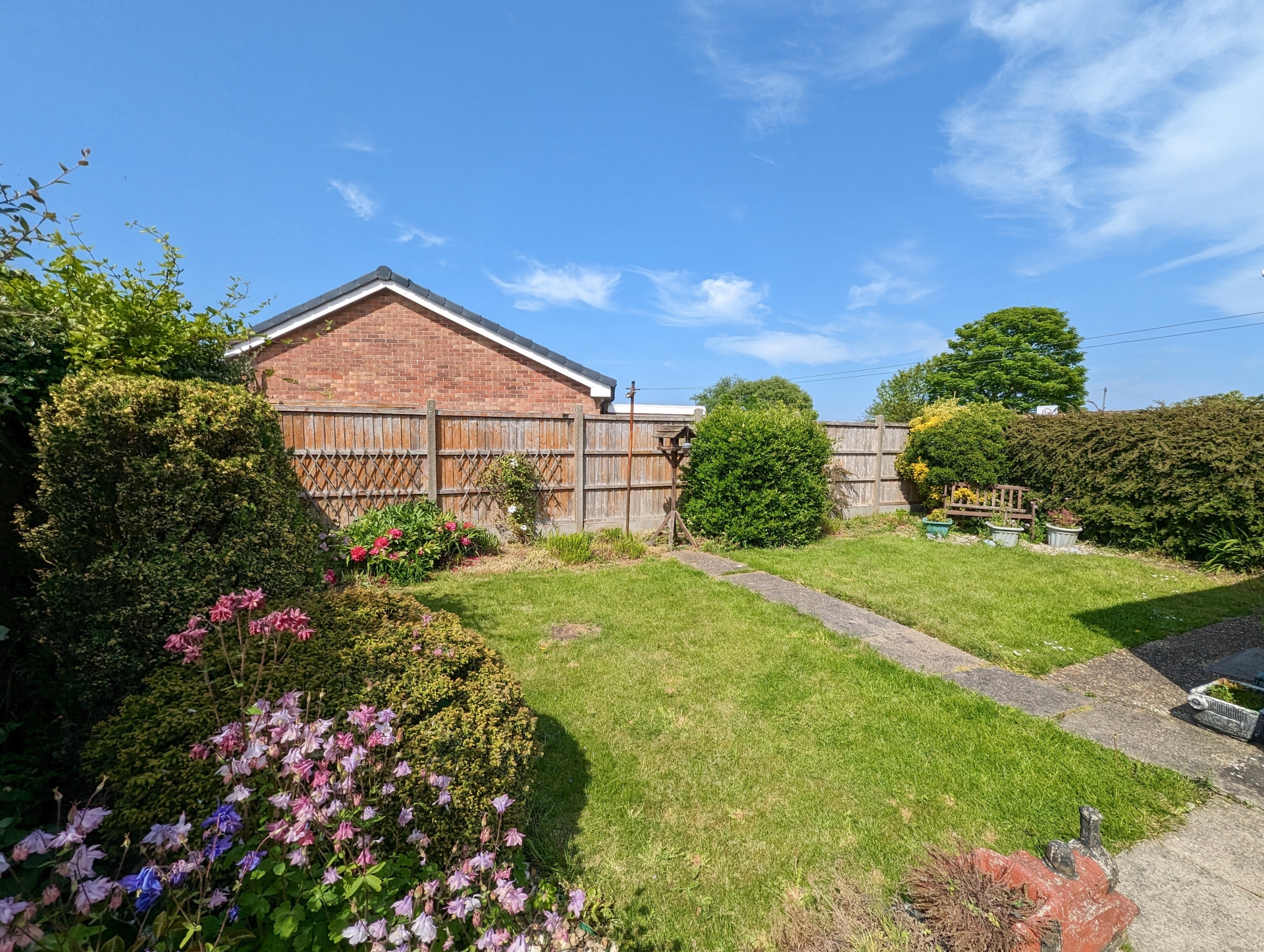 rear garden