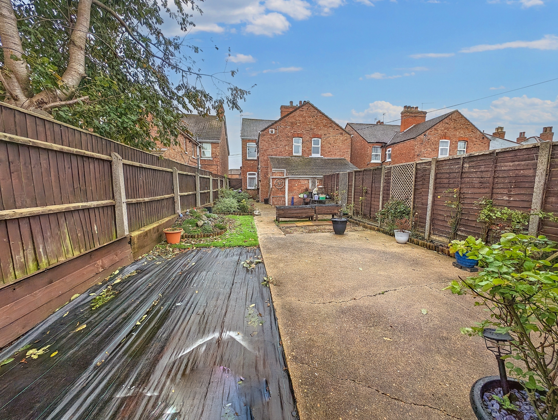 rear garden