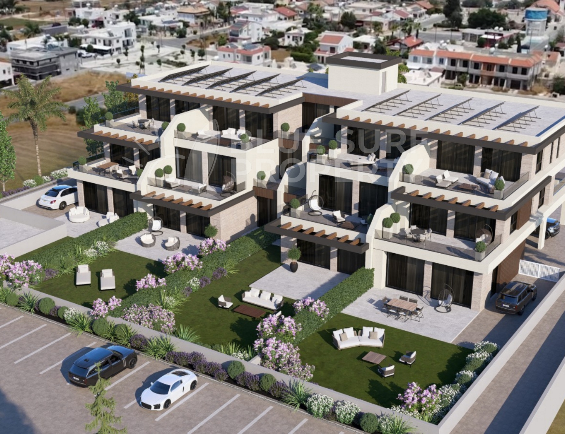 Property For Sale , Deryneia, | 2 Bedroom Apartment through Blue Surf ...